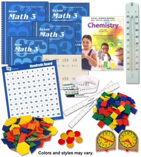 Forest Trail Academy Grade 3 Math & Science Package