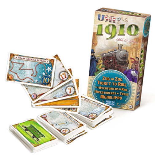Ticket To Ride USA 1910 Expansion Pack | Days of Wonder