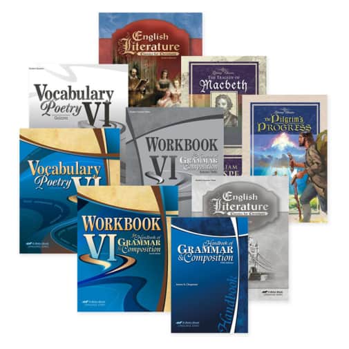 Abeka Language Arts English 12 Homeschool Student Kit