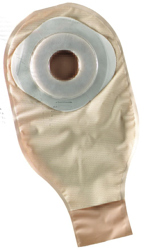 ActiveLife One-Piece Transparent Colostomy Pouch, 12-Inch Length, 1 Inch Stoma MK 172019