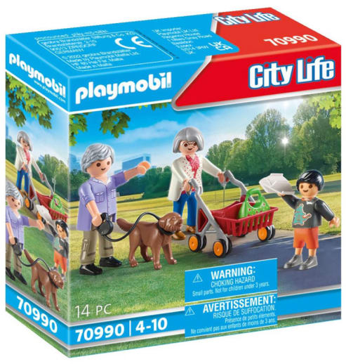 Playmobil City Life Grandparents with Child