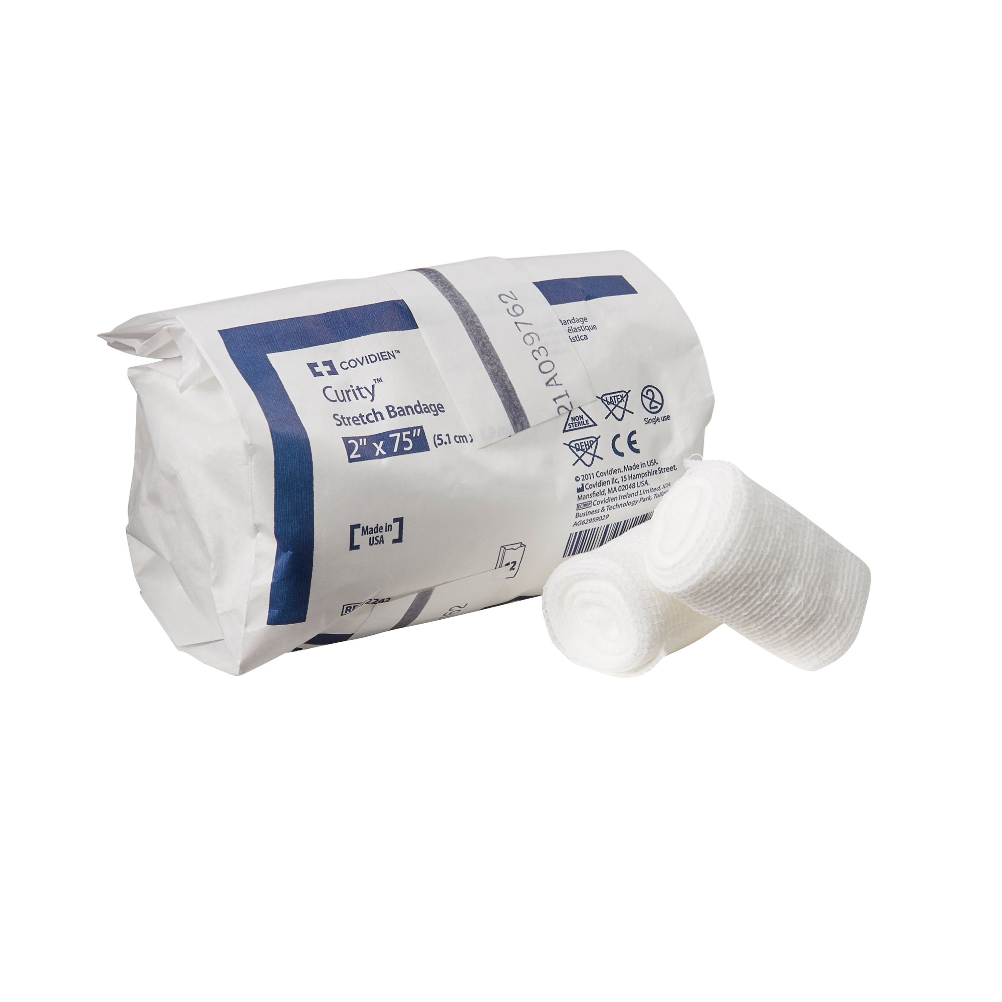 Curity Conforming Bandage, 2 x 75 Inch, One-Ply MK 188590
