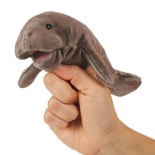 Mini Manatee Finger Puppet
