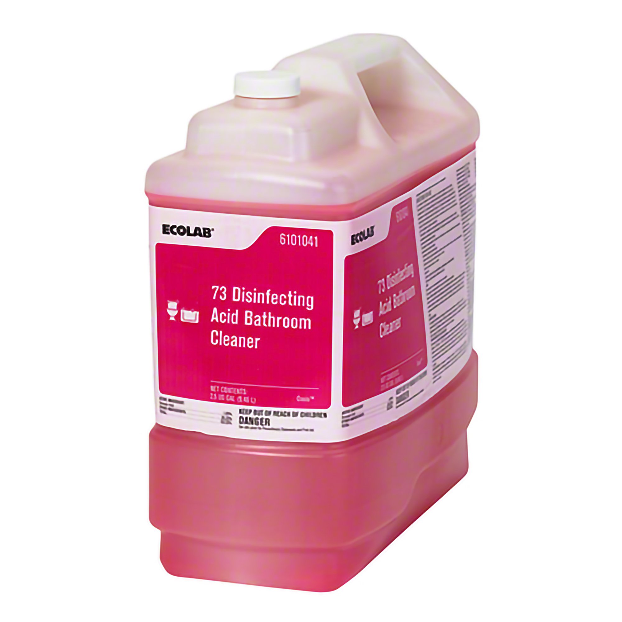 Ecolab 73 Disinfecting Acid Bathroom Cleaner, 2.5 gal. MK 1136177