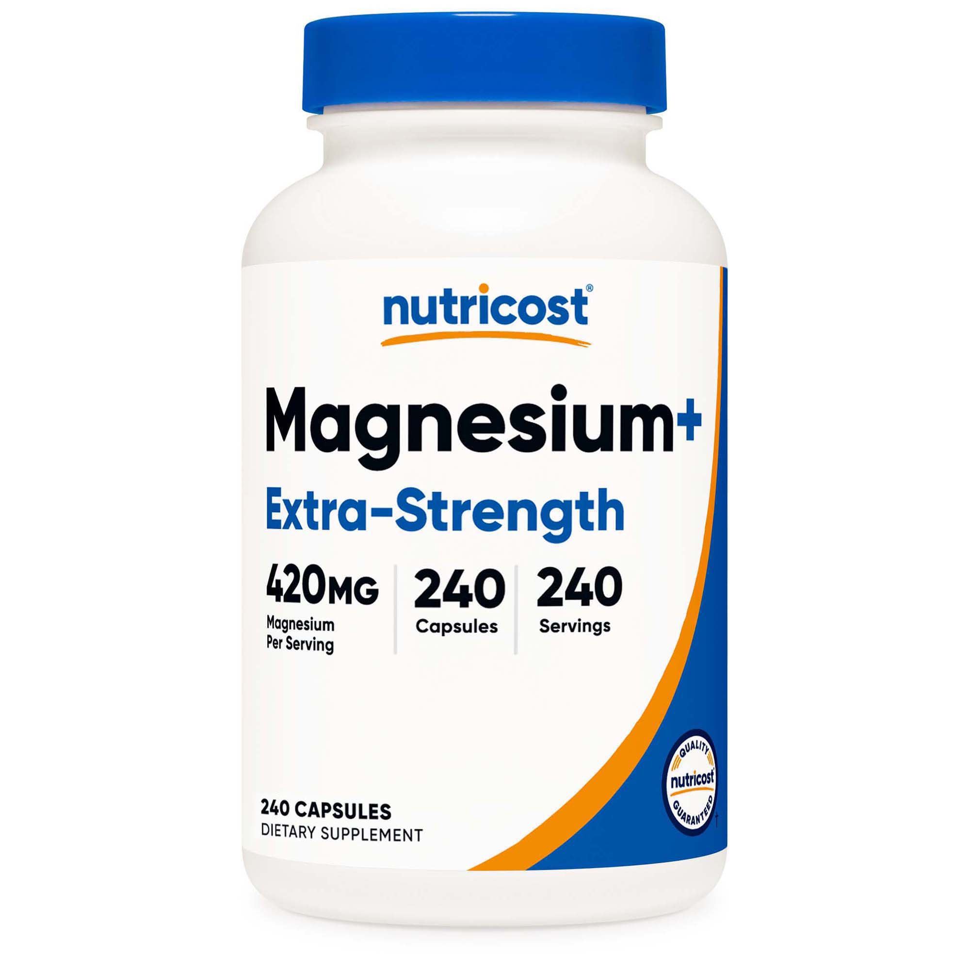 Nutricost Magnesium+ (Extra Strength) Capsules MK 1270258