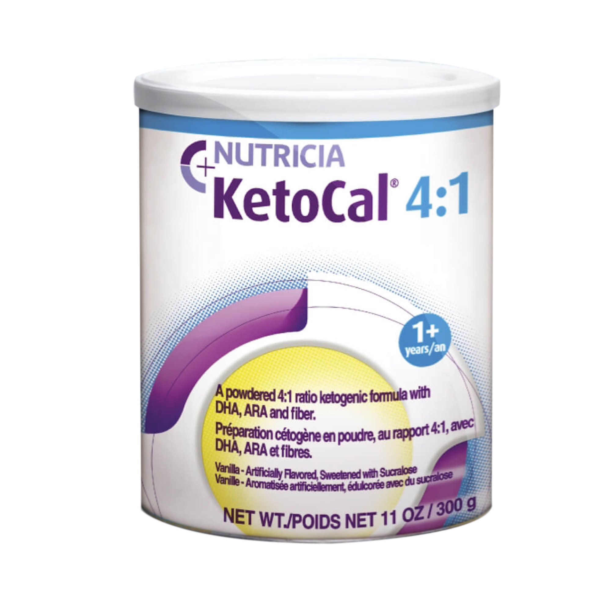 KetoCal 4:1 Vanilla Fortified Nutritional Shake, 300 Gram Can MK 1018615