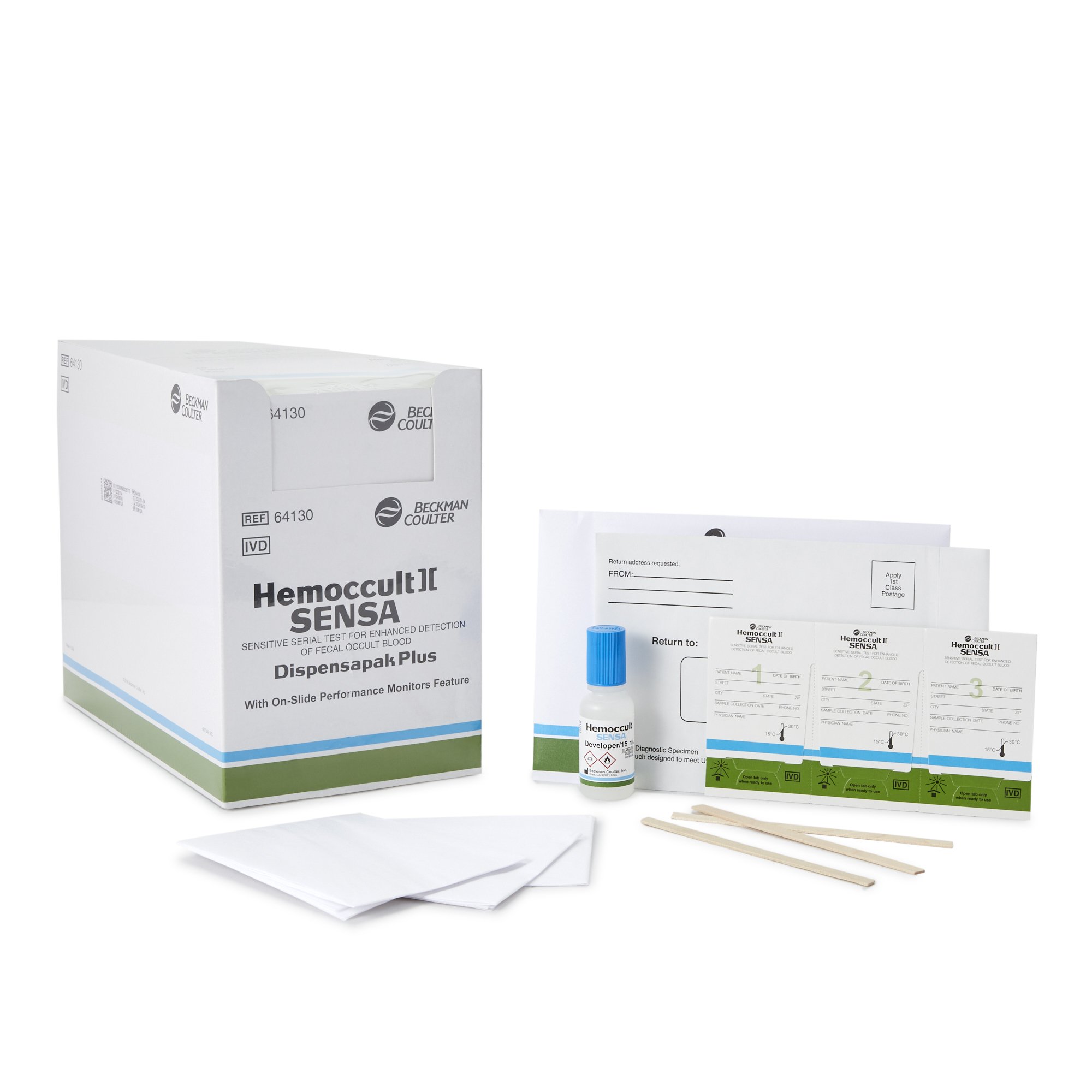 Hemoccult Sensa Dispensapak Plus FOB Colorectal Cancer Screening Test Kit MK 174824