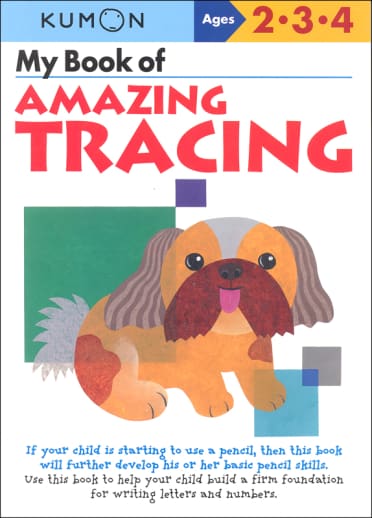 Kumon My Book of Amazing Tracing