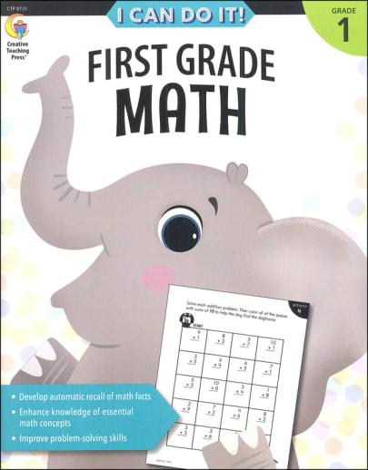 Math Puzzlers: First Grade (Stick Kids Workbooks)