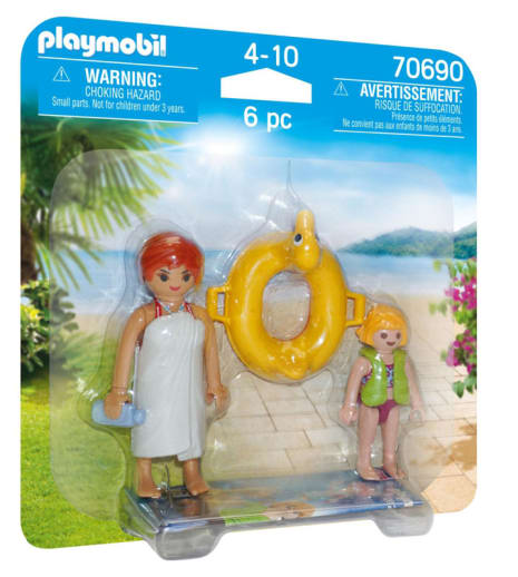 Playmobil DuoPack Water Park Swimmers (Family Fun)