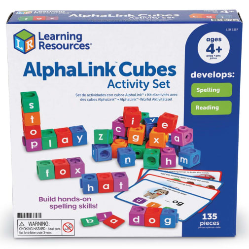 AlphaLink Cubes Spelling Activity Set