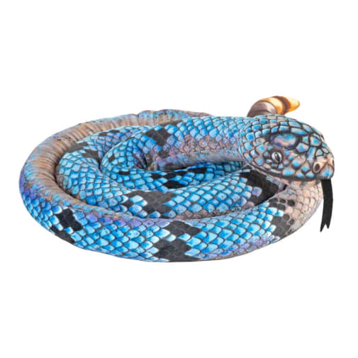 Snake - Living Earth Blue Rock Rattle Snake 60" Plush