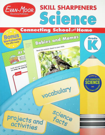 Skill Sharpeners: Science - Grade K