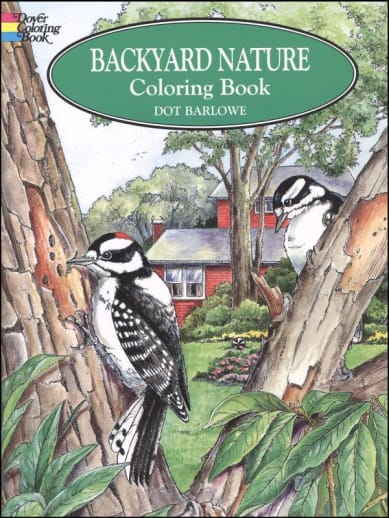 Backyard Nature Coloring Book