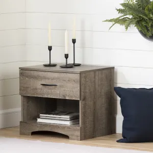 1-Drawer Nightstand - End Table with Storage