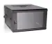 LINIER 6U 19in Swing-Out Wall Mount Cabinet with Glass Door