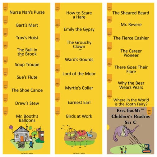 Easy for Me Children's Readers: Set C (24 books)