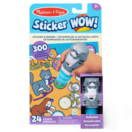 Melissa & Doug Sticker WOW! Activity Pad Set - Cat