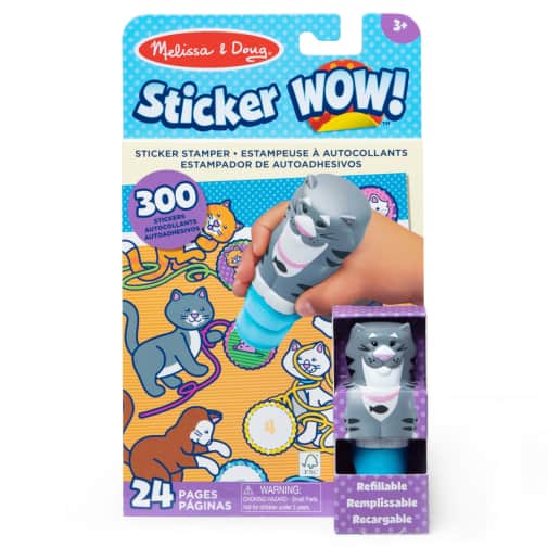 Melissa & Doug Sticker WOW! Activity Pad Set - Cat