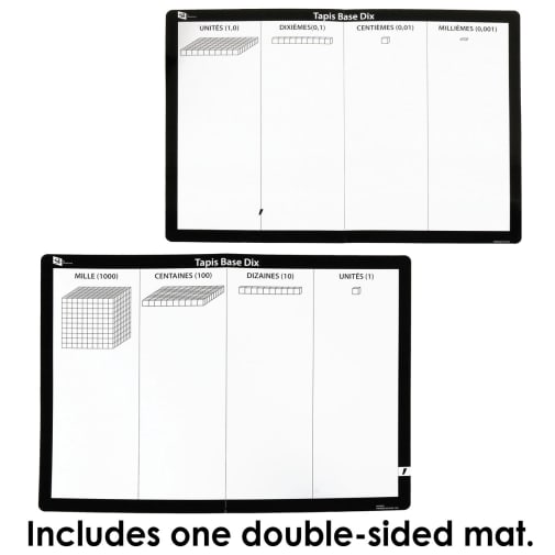 Base Ten Write 'n' Wipe Mat