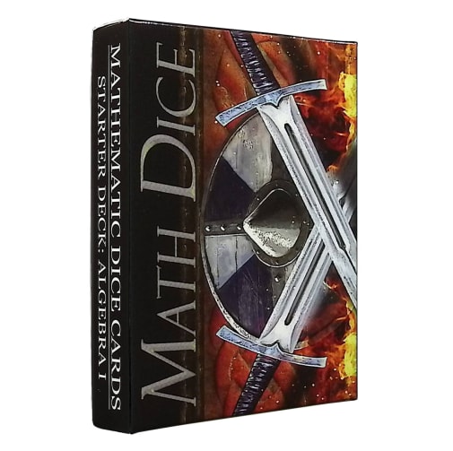 Math Dice Cards: Algebra I