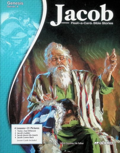 Abeka Jacob Flash-a-Card Bible Stories
