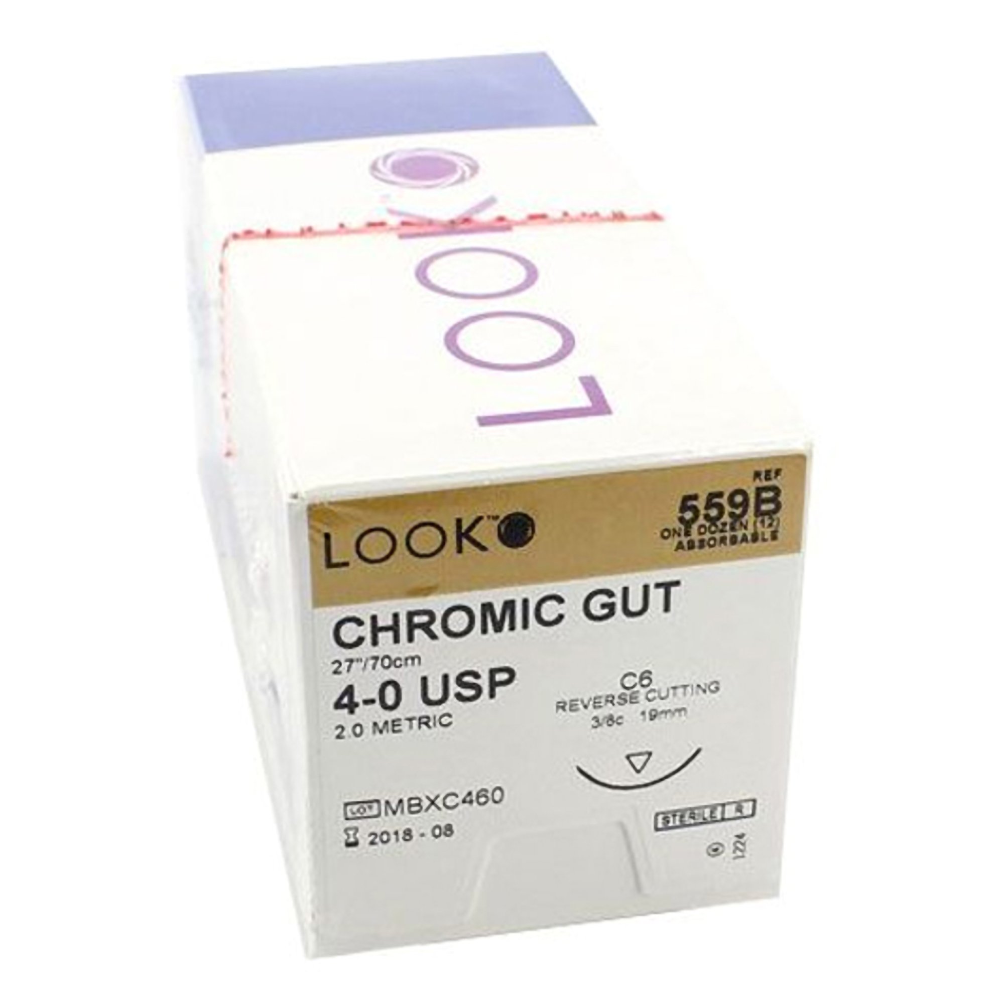 LOOK Suture with C6 Needle MK 289396