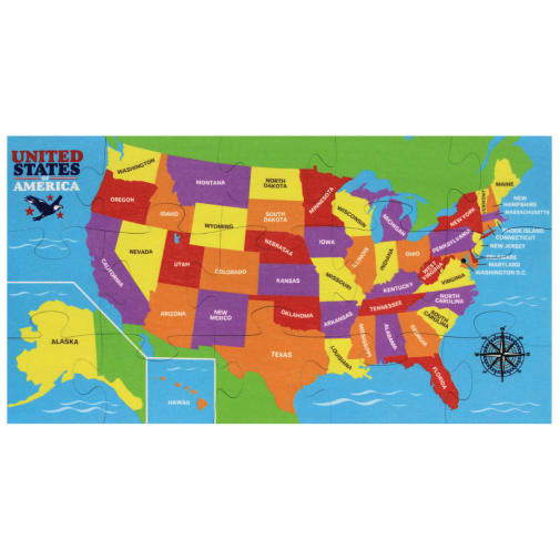 Shape Puzzles - US Map