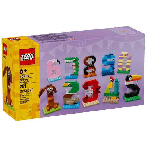 LEGO Birthday Numbers (40807)