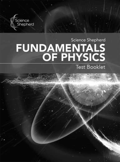 Fundamentals of Physics Test Booklet