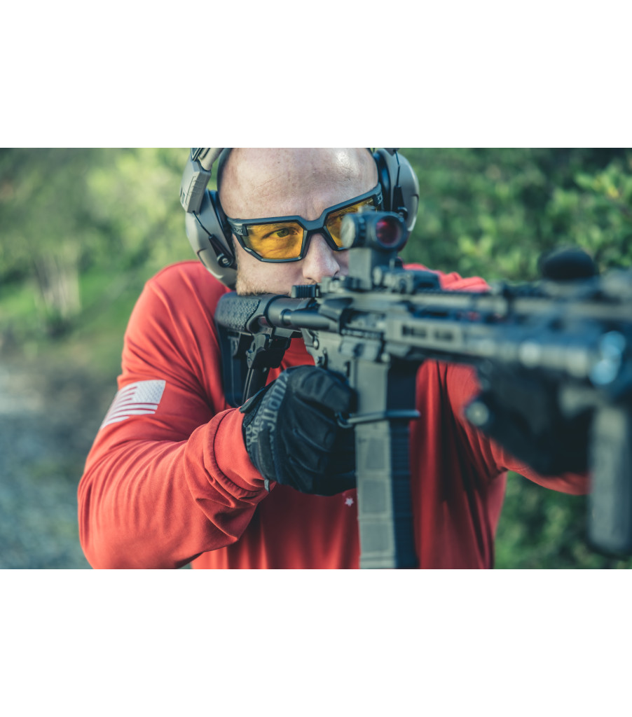 Tactical Type-X | Black Frame | Amber Lens | Mechanix EU