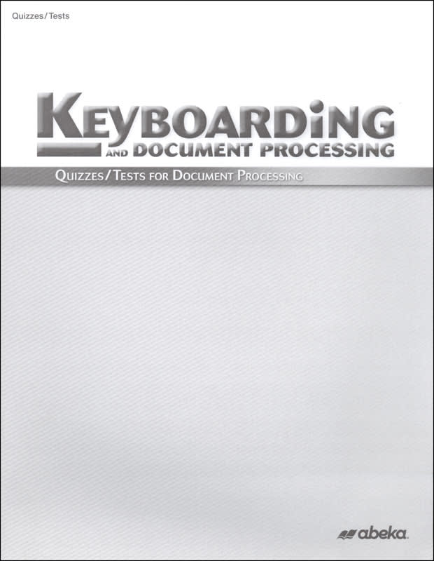 Document Processing Quiz and Test Book