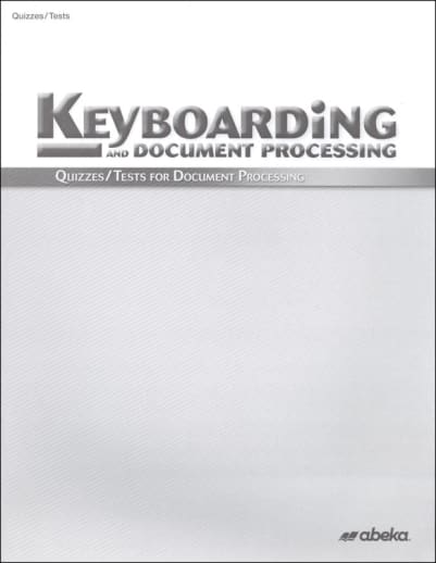 Document Processing Quiz and Test Book