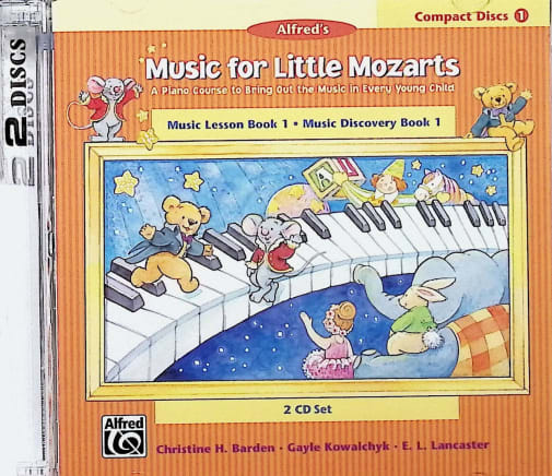 Music for Little Mozarts CDs for Book 1