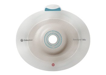 SenSura Mio Flex Convex Light Ostomy Barrier, 31 mm Stoma Opening, Red Match MK 1011409