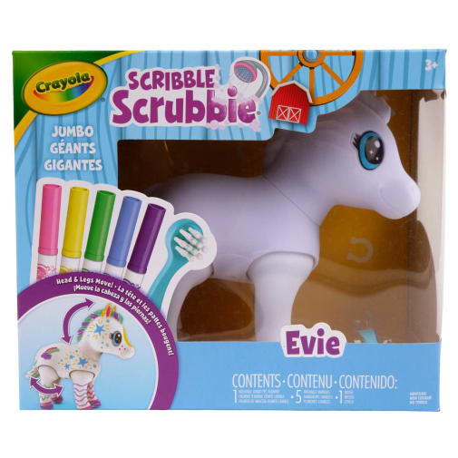 Crayola Scribble Scrubbie Jumbo Pony, Evie