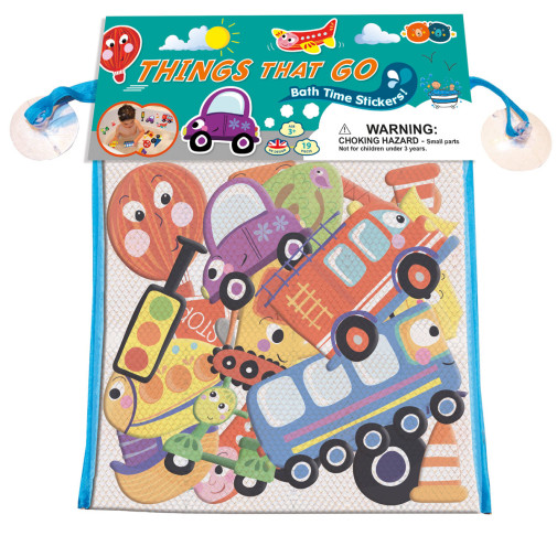 Bath Stickers - Things That Go