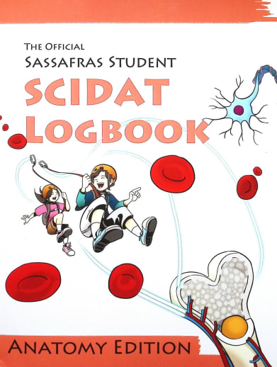 Official Sassafras Scidat Logbook: Anatomy Ed