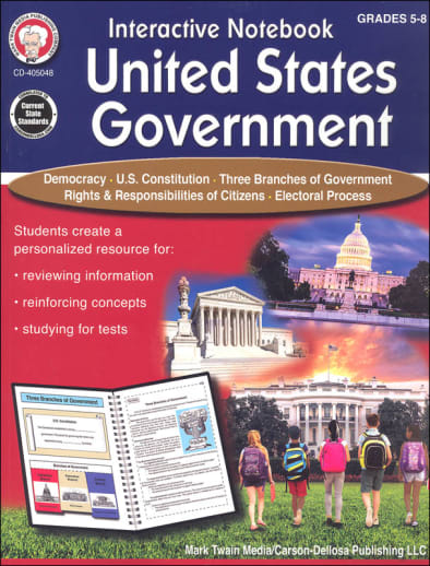 Interactive Notebook: United States Government Resource Book