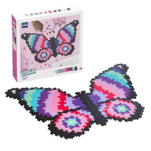 Plus-Plus Puzzle by Number - Butterfly (800 piece)