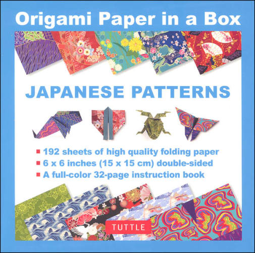 Origami Paper in a Box - Japanese Patterns