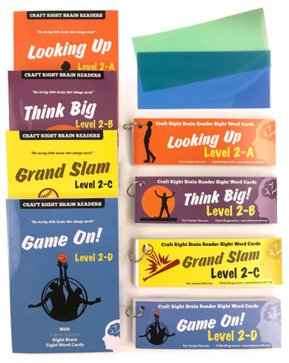 Craft Right Brain Readers Second Grade Pkg