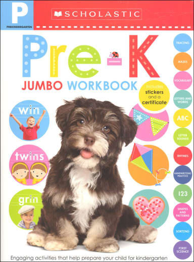 Jumbo Workbook: Pre-K (Scholastic Early Learners)