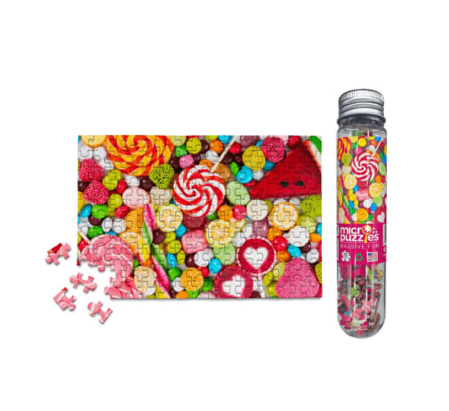 MicroPuzzles Candy 150-Piece Jigsaw Puzzle