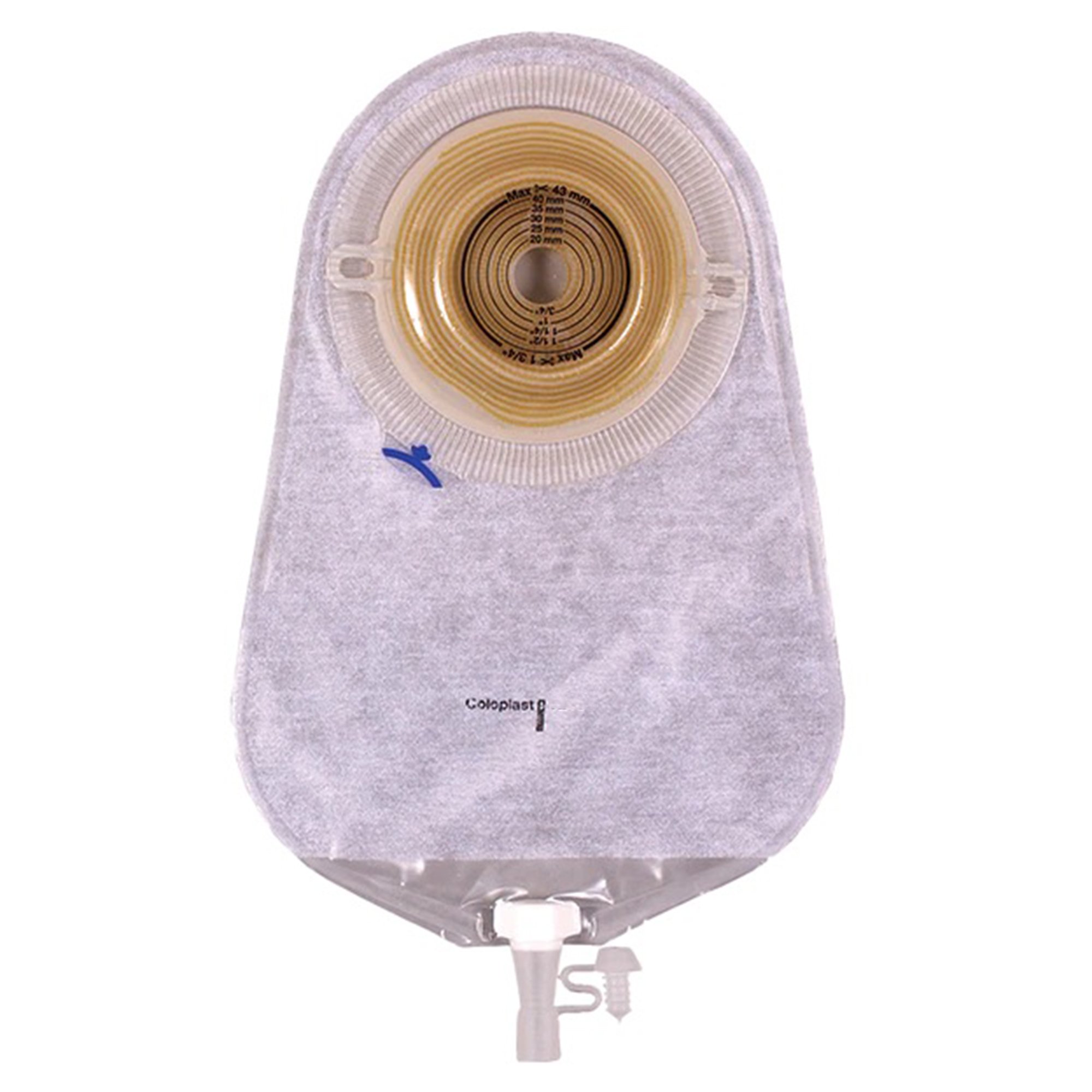 Assura Deep Convex 1-Piece Transparent Urostomy Pouch, 22mm Stoma MK 551114
