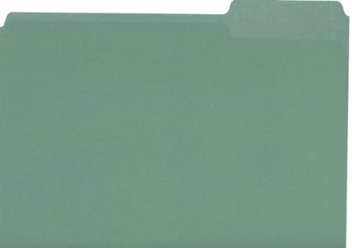 File Folder - Green
