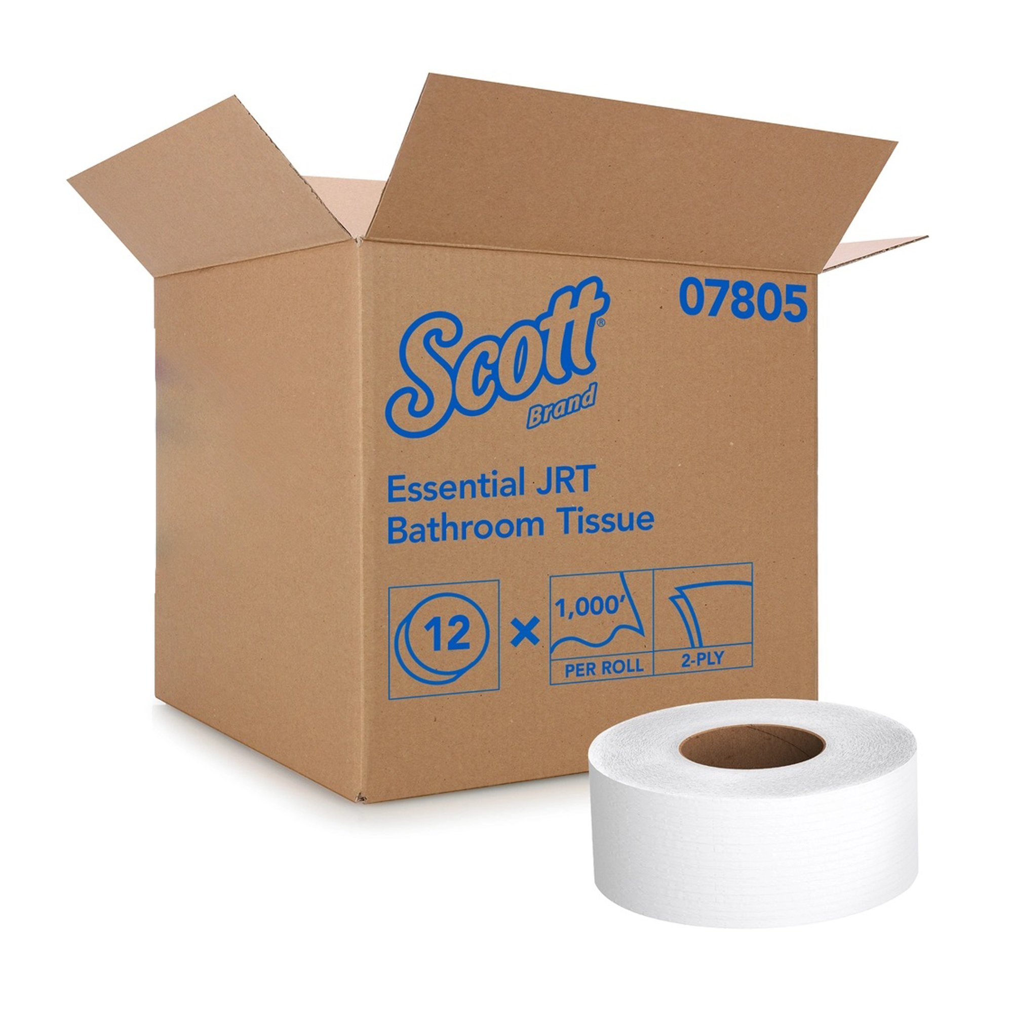 Scott Essential Jumbo Roll Toilet Paper, Standard MK 449758