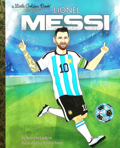 Lionel Messi: Little Golden Book Biography