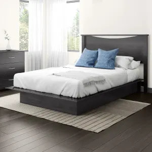 Platform Bed and Headboard Set