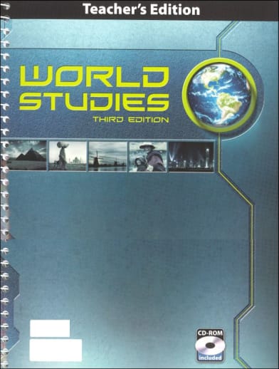 BJU Press World Studies Teacher Book & CD 3rd Edition